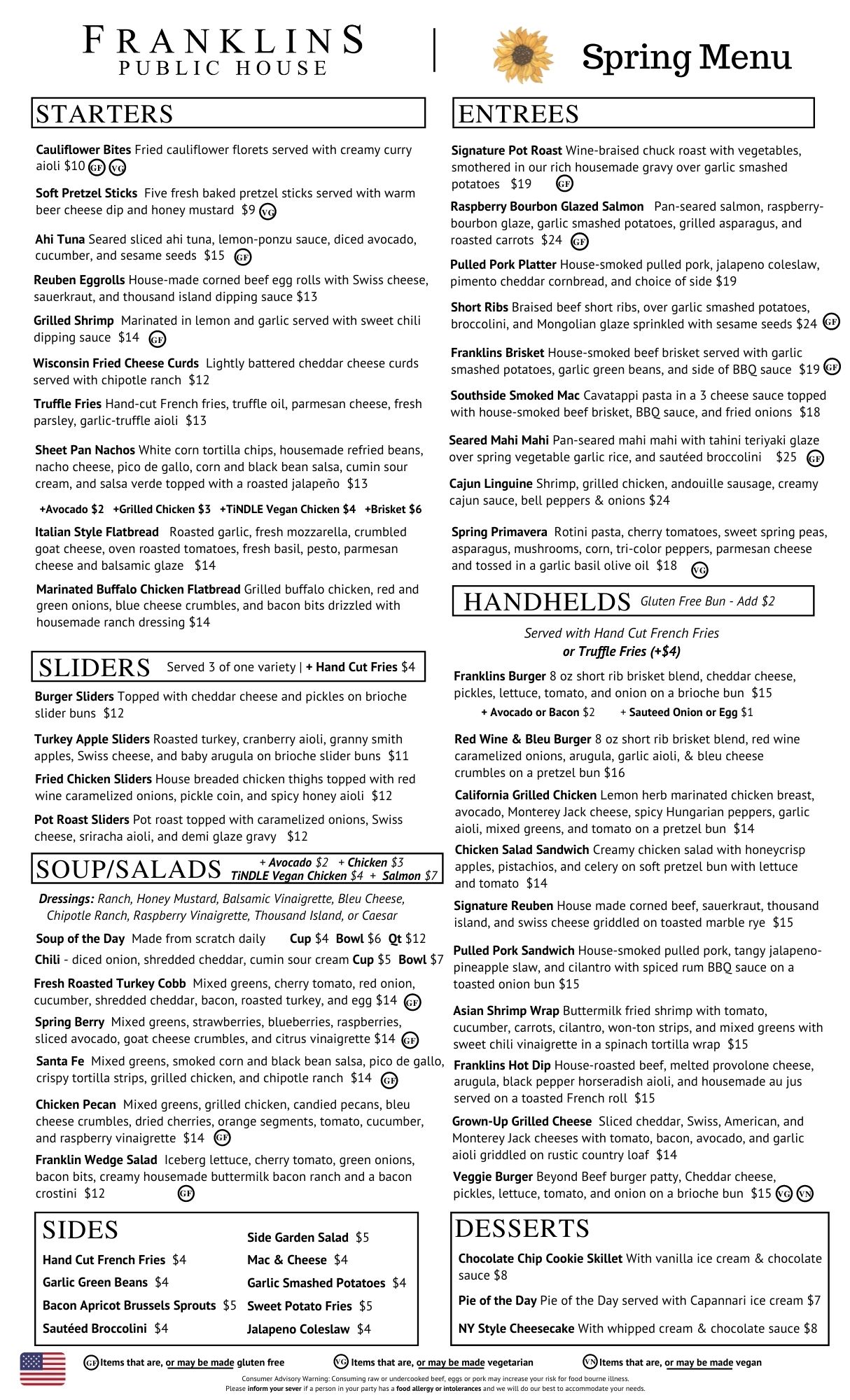 Franklins Public House